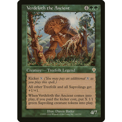Verdeloth the Ancient FOIL - INV