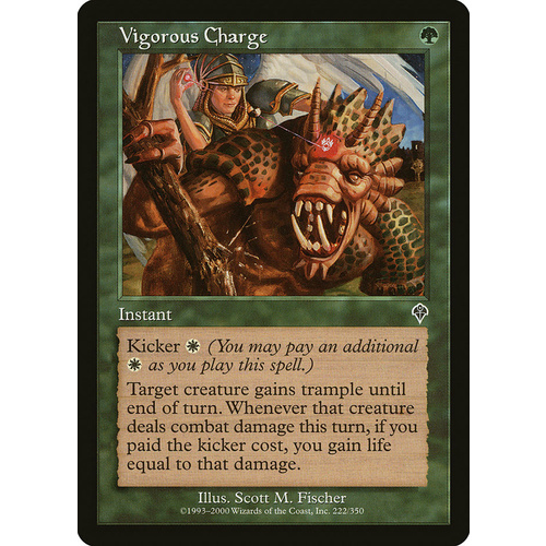 Vigorous Charge FOIL - INV
