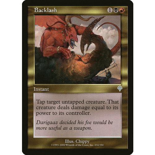 Backlash FOIL - INV