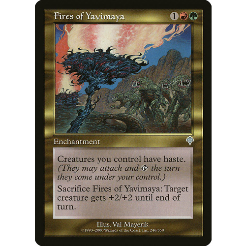 Fires of Yavimaya FOIL - INV