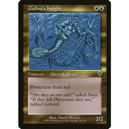 Galina's Knight FOIL - INV