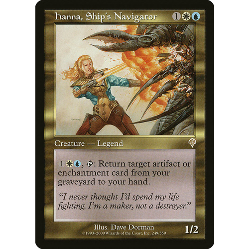 Hanna, Ship's Navigator FOIL - INV