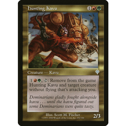 Hunting Kavu FOIL - INV