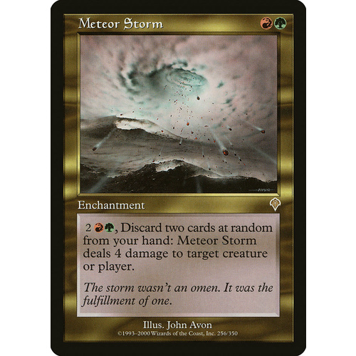 Meteor Storm FOIL - INV