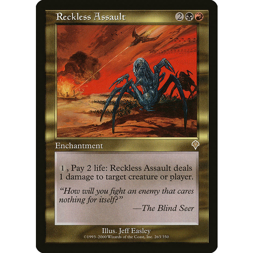 Reckless Assault FOIL - INV