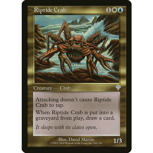 Riptide Crab FOIL - INV