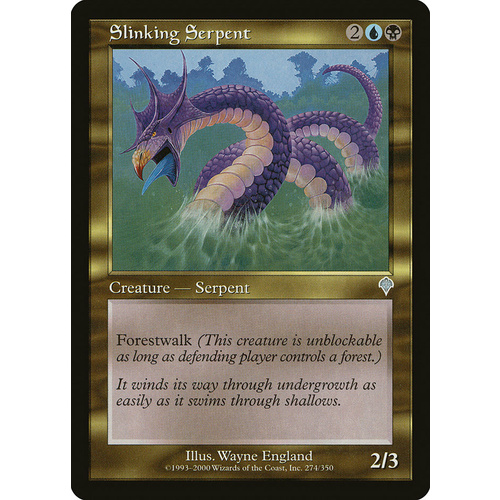 Slinking Serpent FOIL - INV