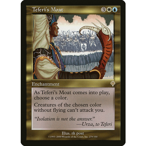 Teferi's Moat FOIL - INV