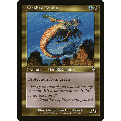 Vodalian Zombie FOIL - INV