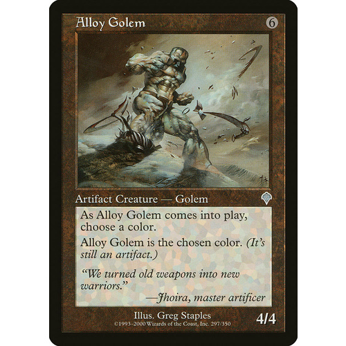 Alloy Golem FOIL - INV