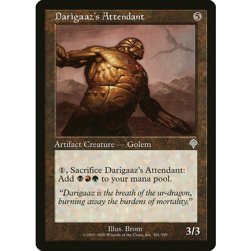 Darigaaz's Attendant FOIL - INV