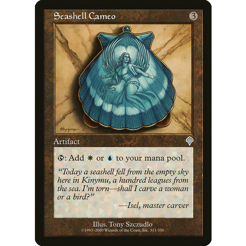 Seashell Cameo FOIL - INV
