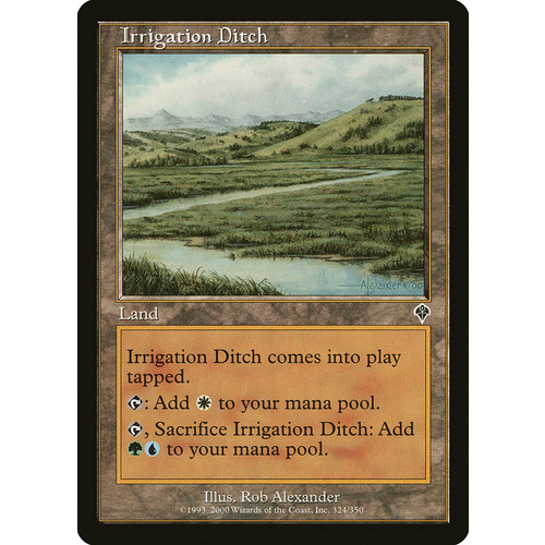 Irrigation Ditch FOIL - INV