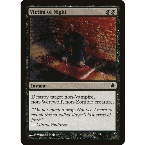 Victim of Night - ISD