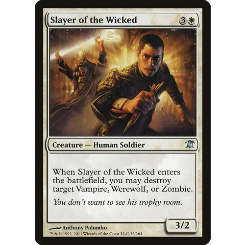 Slayer of the Wicked - ISD