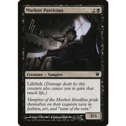 Markov Patrician - ISD