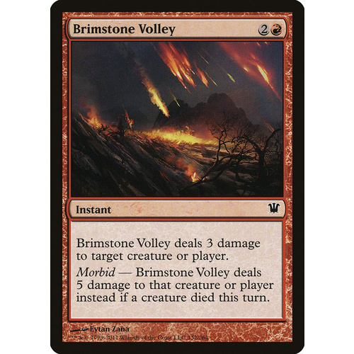 Brimstone Volley - ISD