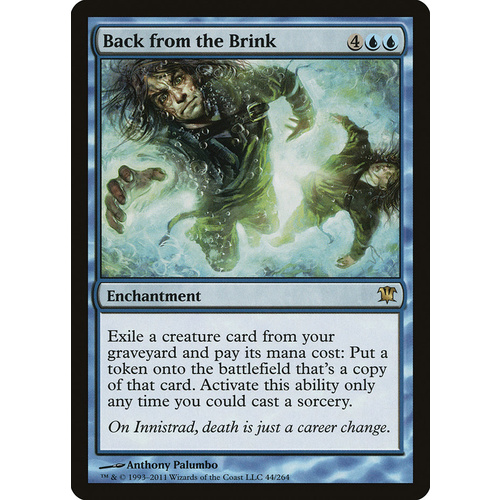 Back from the Brink - ISD