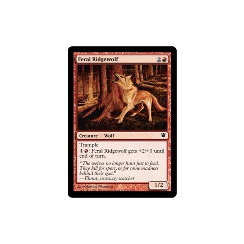 Feral Ridgewolf FOIL - ISD