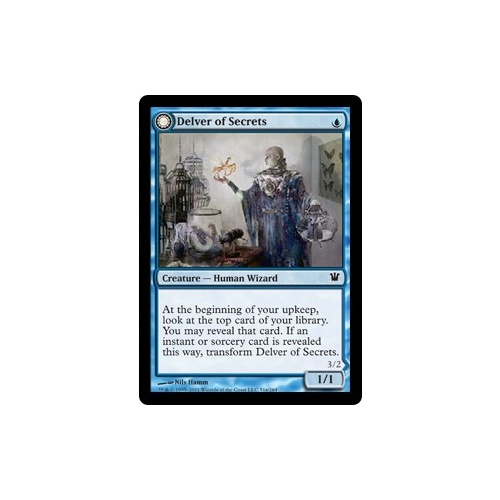 Delver of Secrets FOIL - ISD