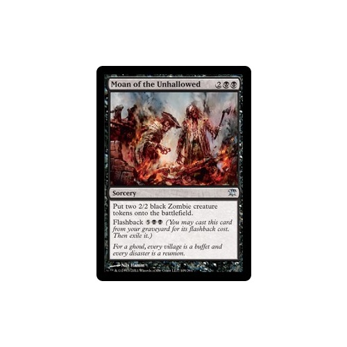 Moan of the Unhallowed FOIL - ISD