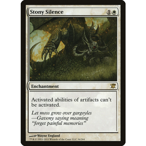 Stony Silence FOIL - ISD