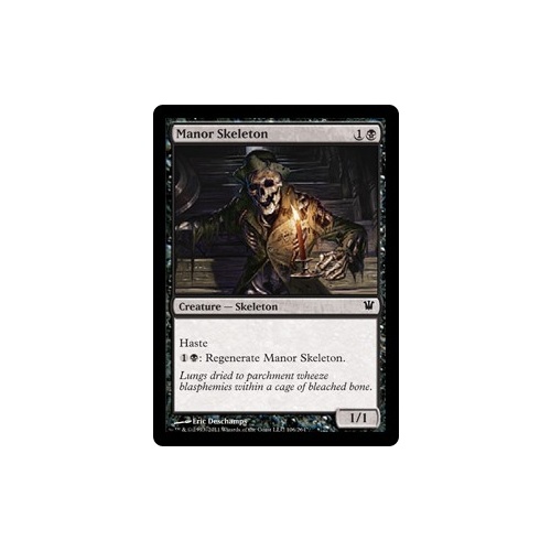 Manor Skeleton FOIL - ISD