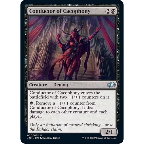Conductor of Cacophony - J22
