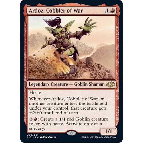 Ardoz, Cobbler of War - J22