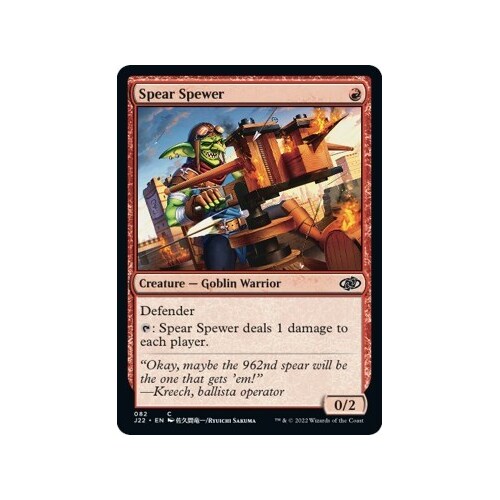 Spear Spewer - J22