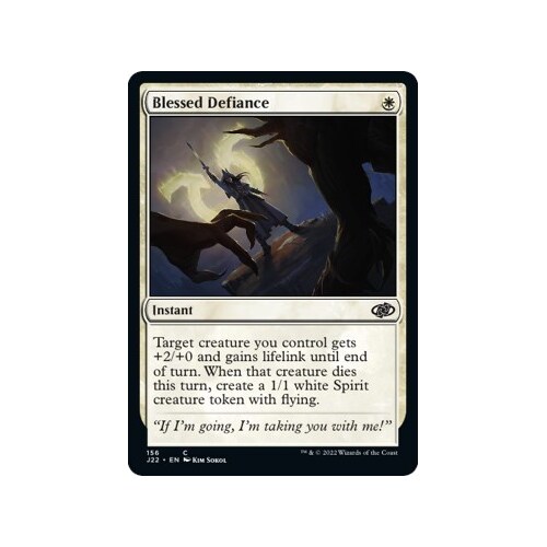 Blessed Defiance - J22