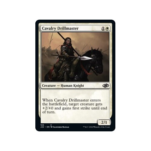 Cavalry Drillmaster - J22