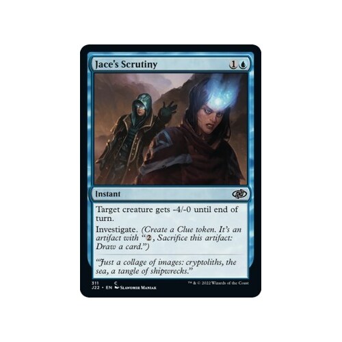 Jace's Scrutiny - J22