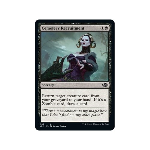 Cemetery Recruitment - J22