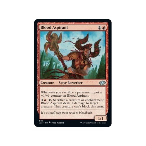 Blood Aspirant - J22