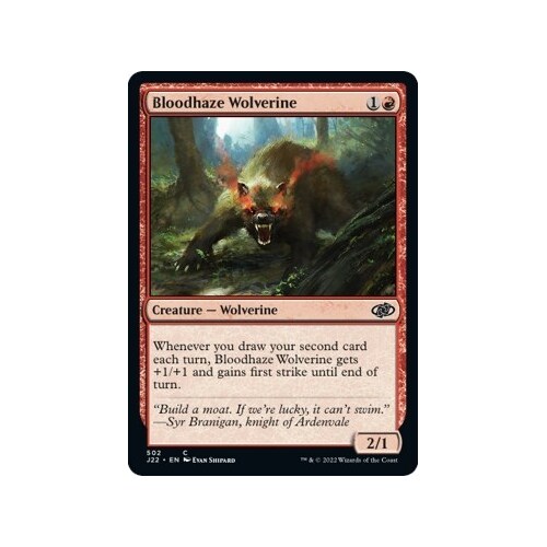 Bloodhaze Wolverine - J22
