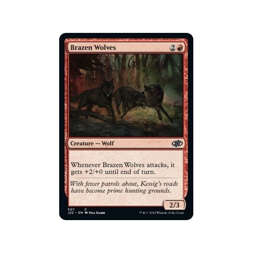 Brazen Wolves - J22
