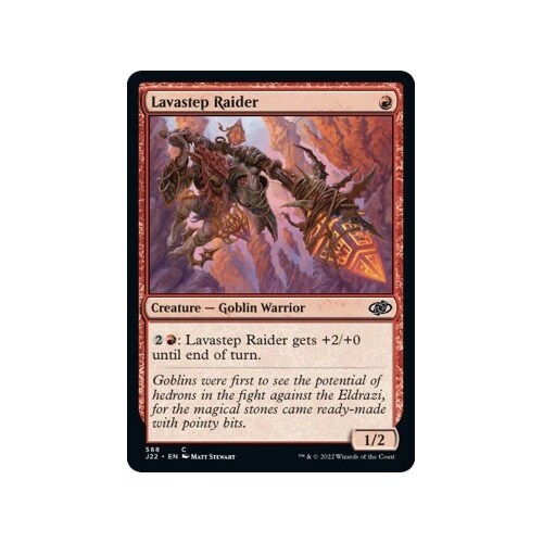 Lavastep Raider - J22