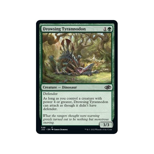 Drowsing Tyrannodon - J22