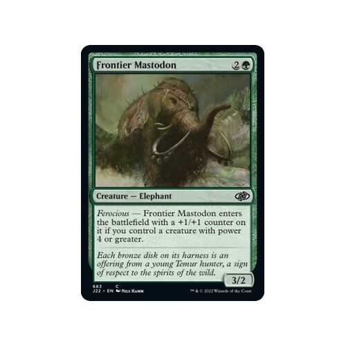 Frontier Mastodon - J22