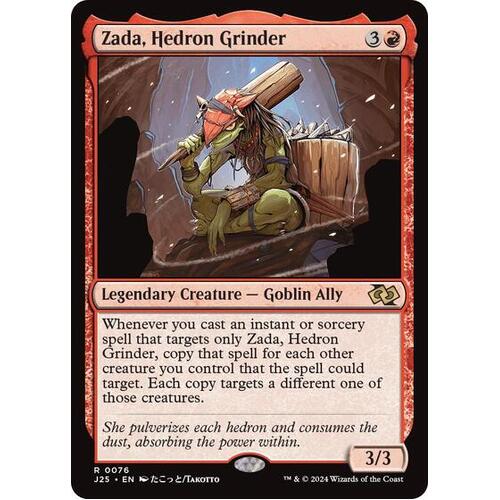 Zada, Hedron Grinder (Anime) - F25