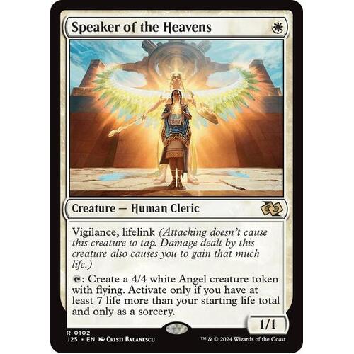 Speaker of the Heavens - F25