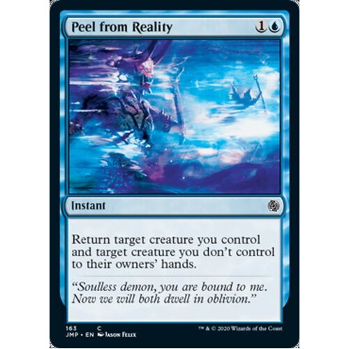 Peel from Reality - JMP