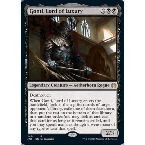 Gonti, Lord of Luxury - JMP