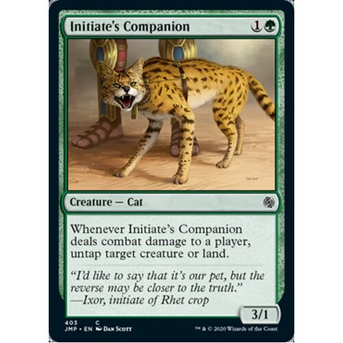 Initiate's Companion - JMP