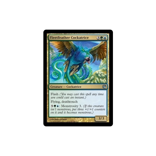 Fleetfeather Cockatrice FOIL - JOU