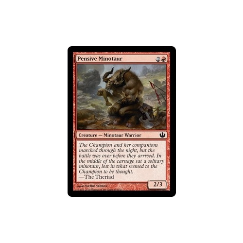 Pensive Minotaur - JOU