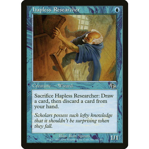 Hapless Researcher - JUD
