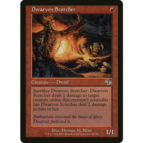 Dwarven Scorcher - JUD