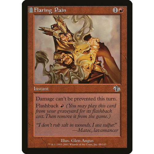 Flaring Pain - JUD